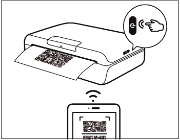 Verbinding maken met het apparaat - Via QR-code