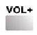 Volume omhoog knop