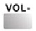 Volume omlaag knop