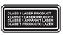 Dit merkteken geeft aan dat dit apparaat behoort tot de klasse die stralingsschade produceert aan het direct aanrakende menselijk lichaam. Ik laser product. De laserstraal kan