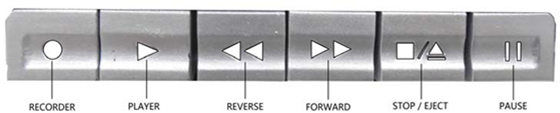 Cassetteknopindicatoren