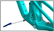 Collet Wedge Bolt van het hoofddraaipunt