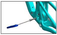 Main Pivot Collet Axle