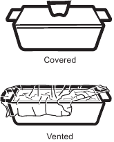 afgedekte container