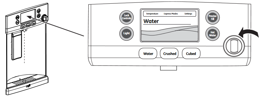 Modellen met alleen warm water gebruiken