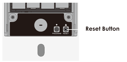 Resetknop