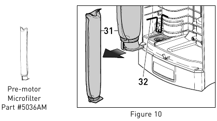 De voormotor microfilter vervangen