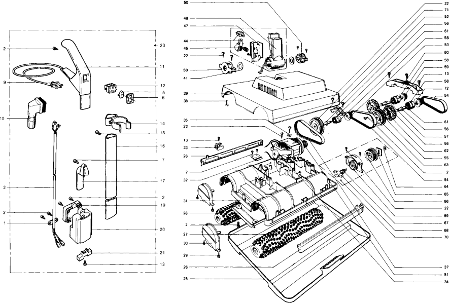 Schematische tekening en onderdelenlijst - Deel 1