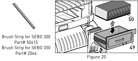 Het uitlaat-microfilter vervangen - Stap 2