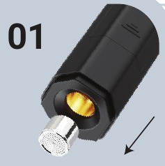 De doseercapsules leegmaken