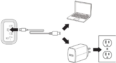 De batterij opladen