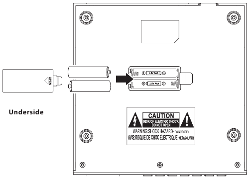 Installatie - De batterijback-up installeren