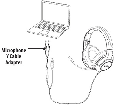 De microfoonadapter gebruiken