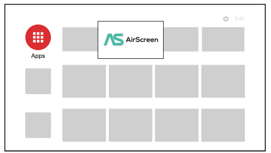 Spiegelen vanaf iOS-apparaten - Stap 1