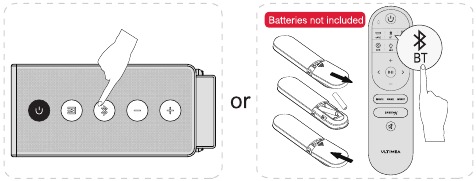 VERBINDING MAKEN MET BLUETOOTH - Stap 1