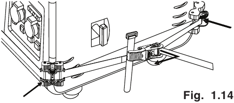 De constructie aan de behuizing vastmaken - stap 3