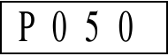 P50 weergegeven op de VFT-meter