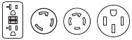 Afbeelding van verlengkabels met labels