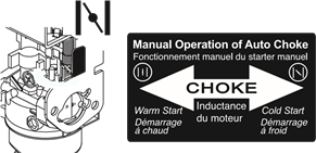 DE MOTOR STARTEN: BENZINE