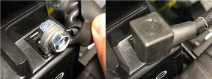 DE BATTERIJ AANSLUITEN - Stap 4