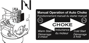 DE MOTOR STARTEN: BENZINE