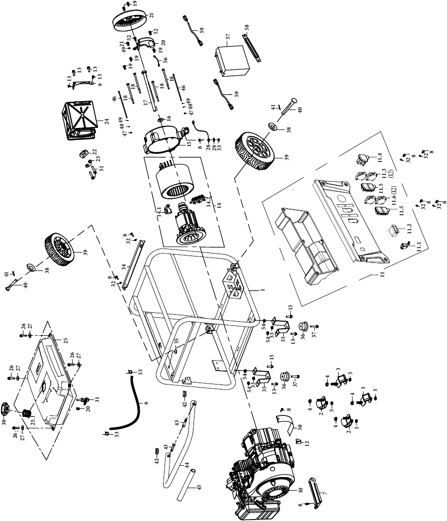 WH7500v EXPLODED VIEW