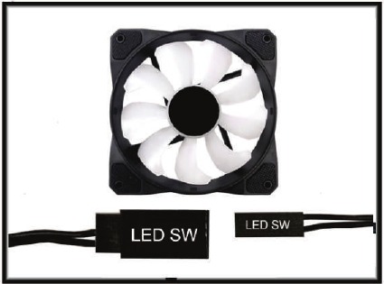 Ventilatorinstallatie en -instelling - Stap 2