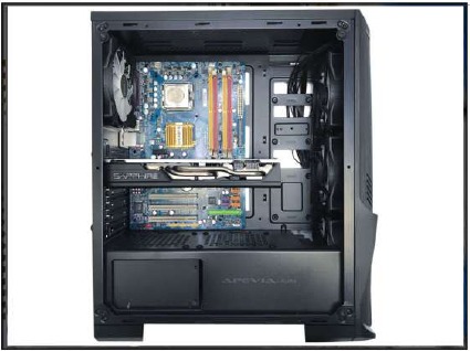 De PCI-componenten installeren - Stap 2
