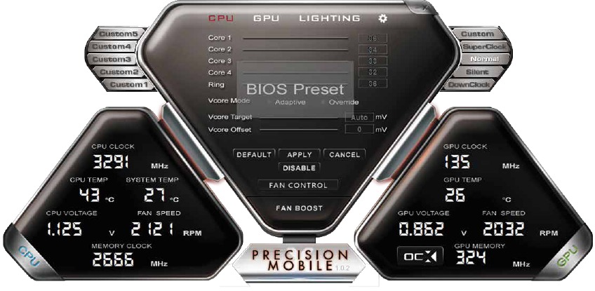 Precision X Mobile configureren voor de unit