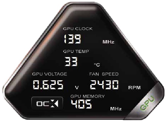 Precision X Mobile configureren - GPU-dashboard