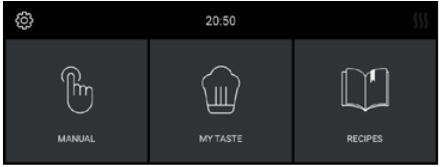 Het bedieningspaneel - HOOFDMENU
