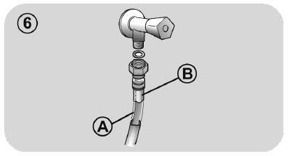 Hydraulische aansluitingen - Stap 4
