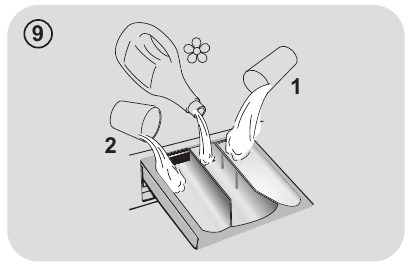 WASMIDDELDISPENSER - Stap 1