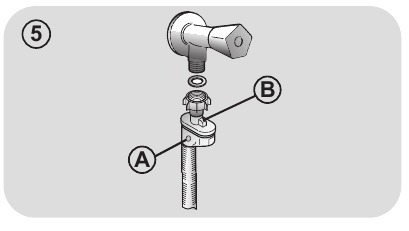 Hydraulische aansluitingen - Stap 3