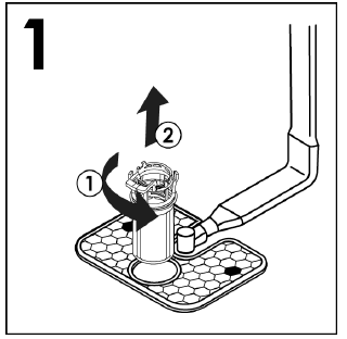 DE FILTERS REINIGEN - Stap 1