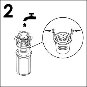 DE FILTERS REINIGEN - Stap 2