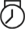 Klokpictogram uitgestelde start