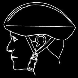Correct passende helm