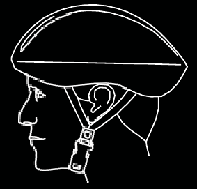 Correct passende helm