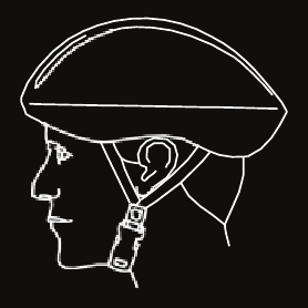 Correcte pasvorm van de helm
