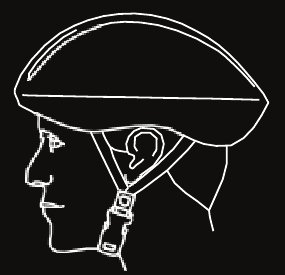 Helm die de voorkant van het voorhoofd bedekt