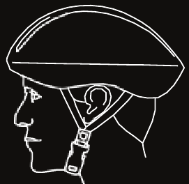 Helm zit goed