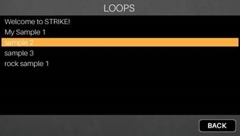 Loops afspelen - Alternatief