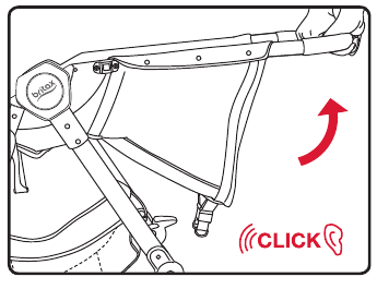 Montage - Frame van de kinderwagen - Stap 2