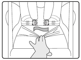 De kinderwagen inklappen - Stap 2