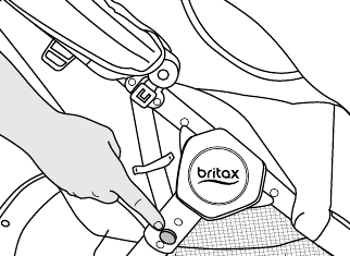 De kinderwagen inklappen - Stap 1