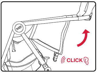 Montage - Frame van de kinderwagen - Stap 2