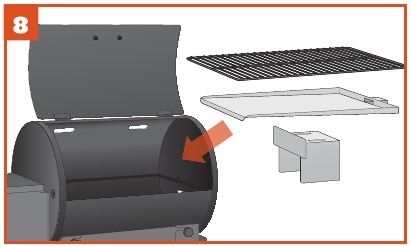 JE GRILL INBRANDEN - Stap 8