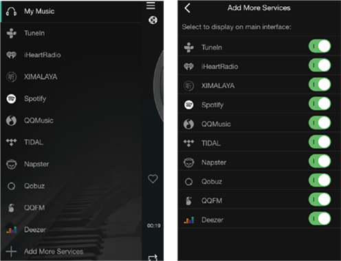 Streamingdiensten