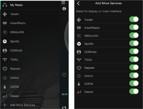 Streamingdiensten